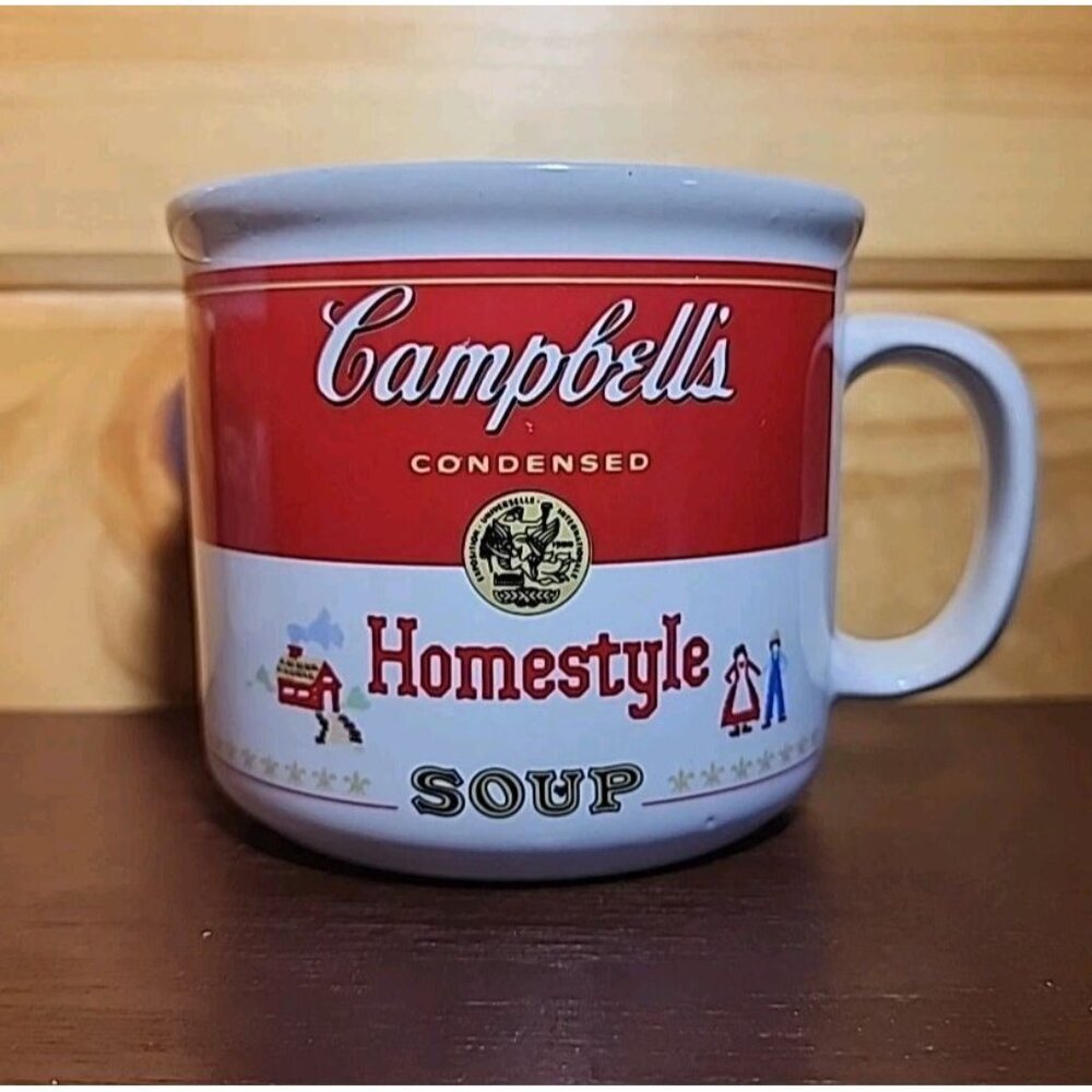 1989 Campbell's Homestyle Soup Mug Coffee Cup Westwood International Vintage